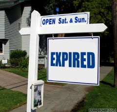 home expired sign